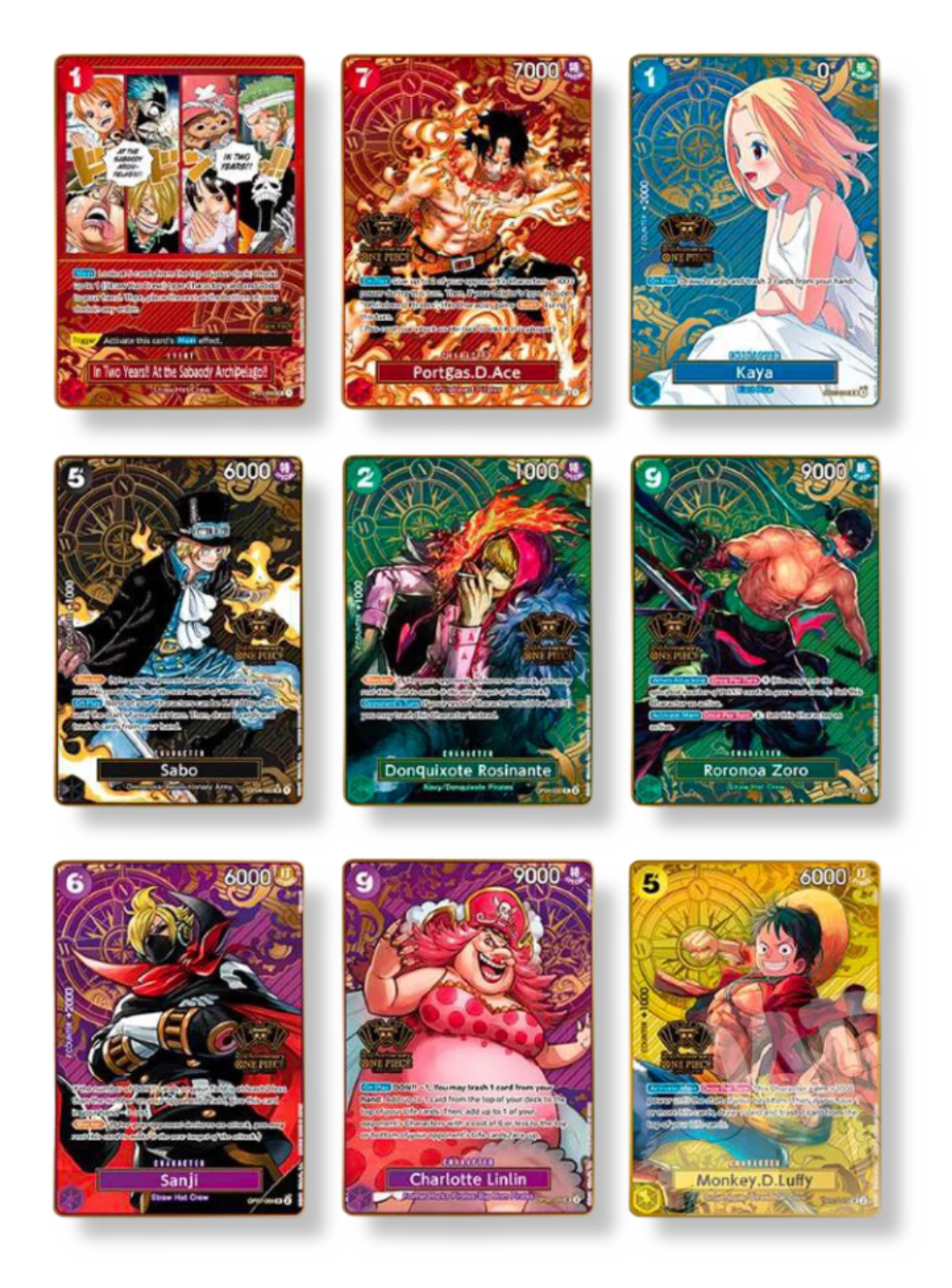 One Piece Card Game - 2nd Anniversary of the One Piece Card Game