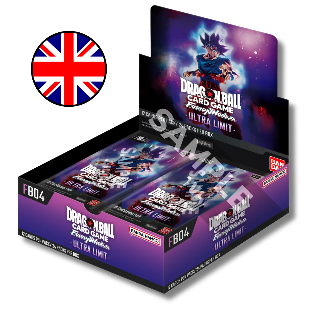 Dragon Ball Super Card Game Fusion World Display Booster Box - FB-04 Ultra Limit FB04 ENG