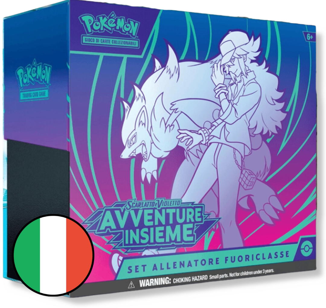 Pokémon: Journey Together\Avventure Insieme - Elite Trainer Box ETB\Set Allenatore Fuoriclasse ENG\ITA