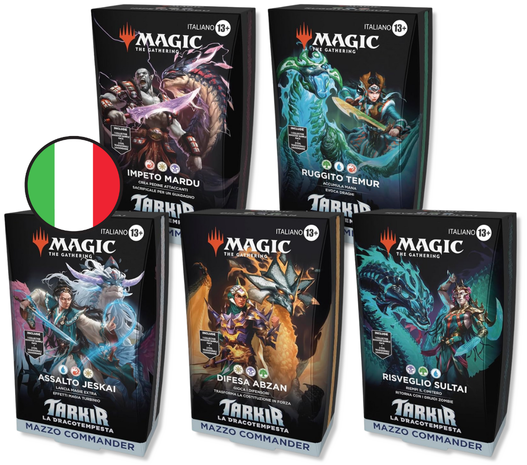 MTG -Tarkir: Dragonstorm\La Dracotempesta - Set Commander ITA\ENG