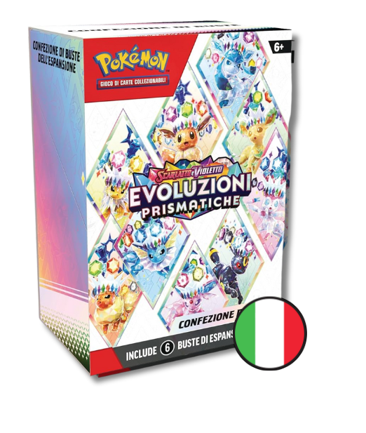Pokémon: Evoluzioni Prismatiche - Scarlatto e Violetto 8.5 - Bundle 6 bustine ITA\ENG