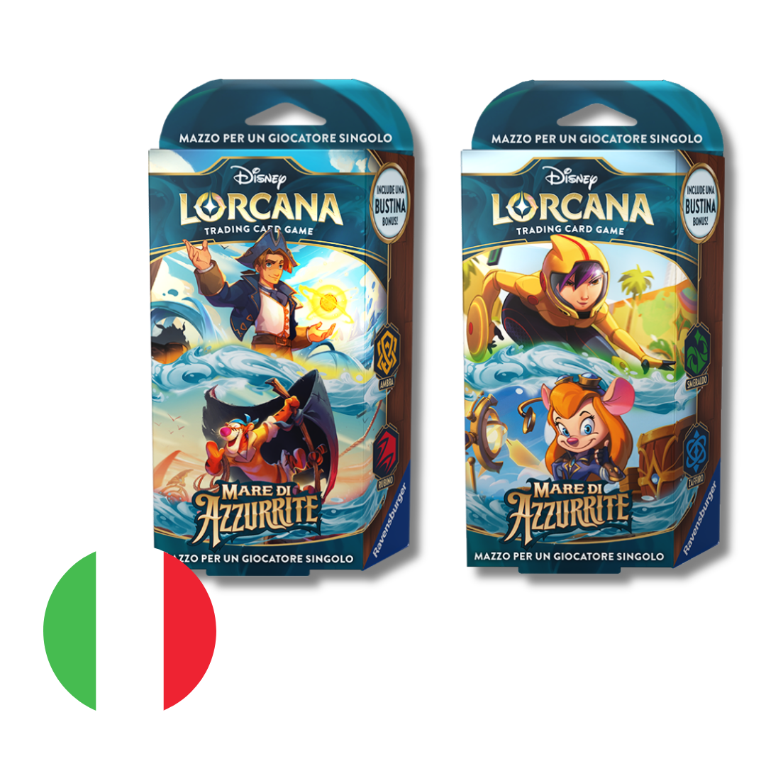 Lorcana: Azurite Sea - Bundle Single Player decks - ENG\ITA