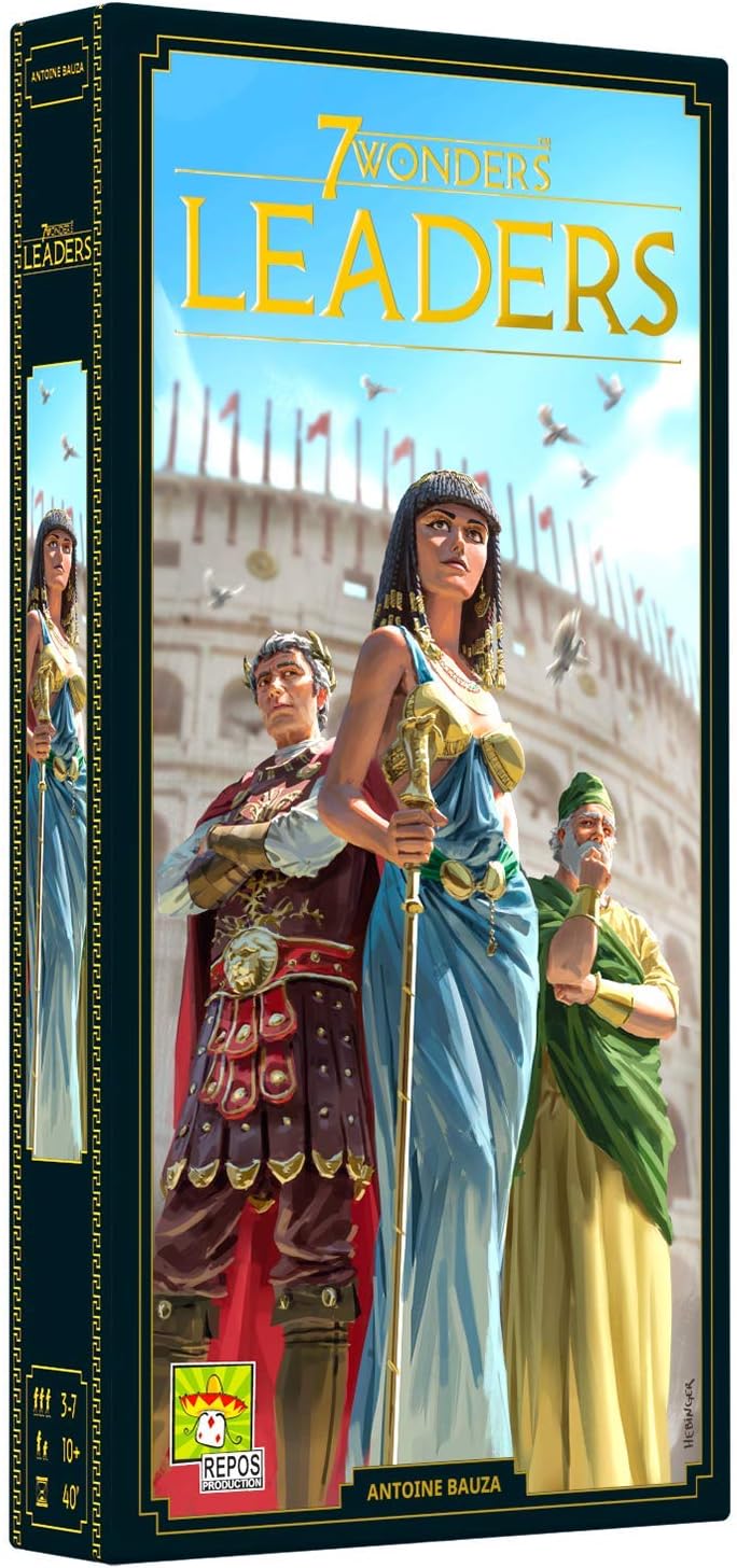 Asmodee - 7 Wonders - Leaders - Nuova Edizione ITA