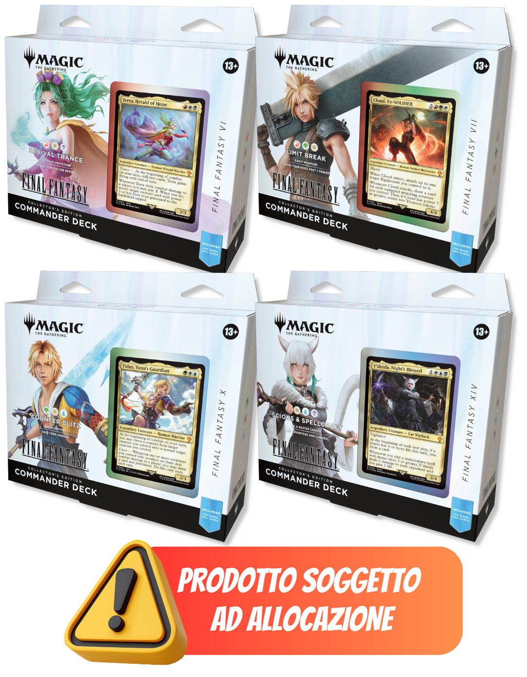MTG - Final Fantasy - Set Commander Collector's Edition ITA\ENG *PREORDER*