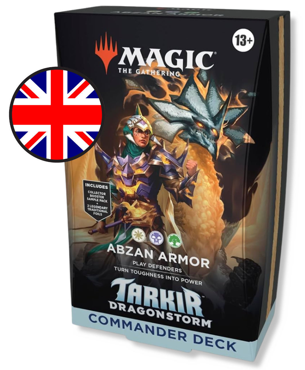 MTG -Tarkir: Dragonstorm - Commander Deck Abzan Armor ENG
