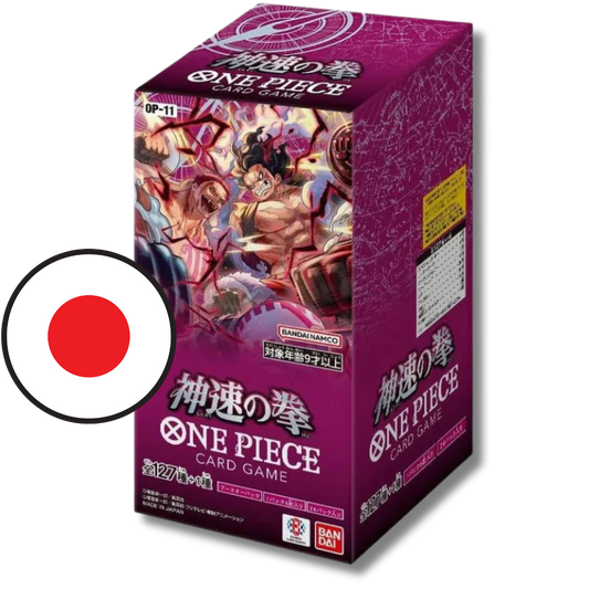 One Piece Card Game - A Fist of Divine Speed OP-11 Booster Box JAP