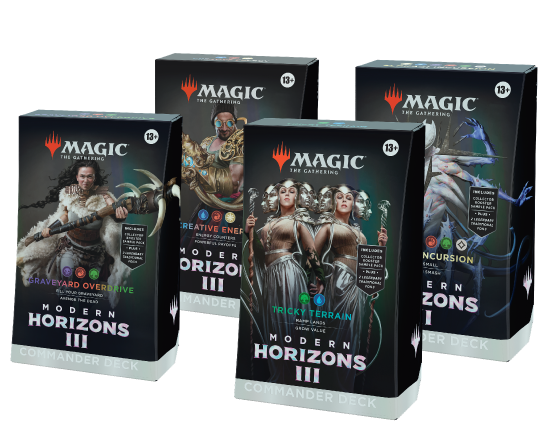 MTG - Modern Horizons 3 - Commander Deck SET (all 4 Decks) ENG