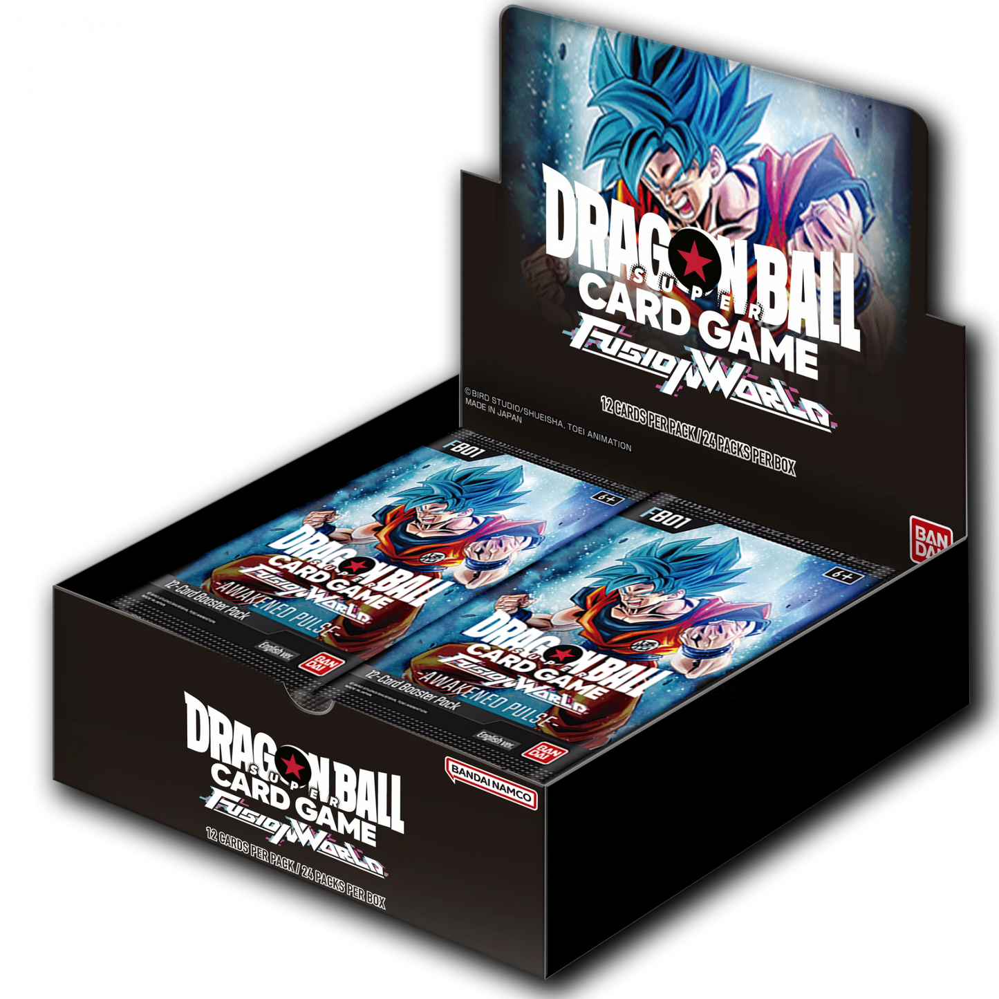 Dragon Ball Super Card Game Fusion World Display Booster Box - FB-01 Awakened Pulse FB01 ENG