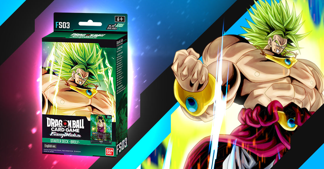 Dragon Ball Super Card Game Fusion World Box FS-03 Broly ENG