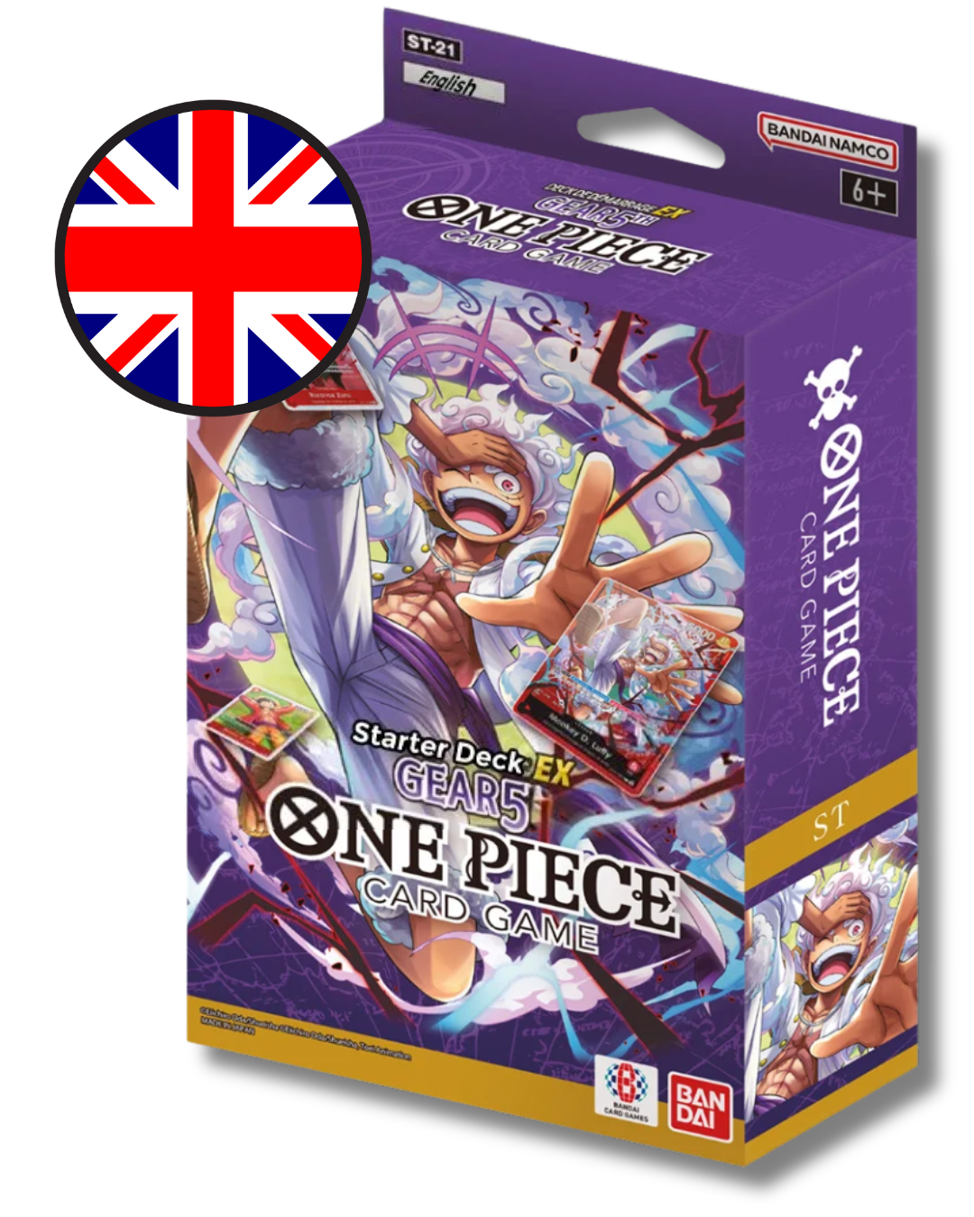 One Piece Card Game - ST-21 Starter Deck - EX Gear 5 GEAR 5 ENG ST21