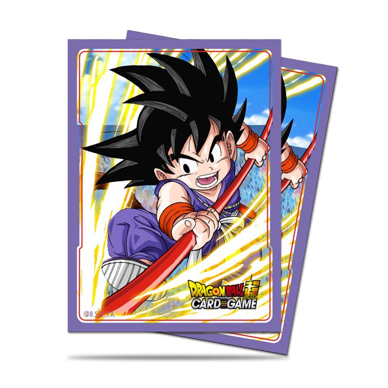 Sleeves - Dragon Ball Standard Size - Young Goku - 65 bustine