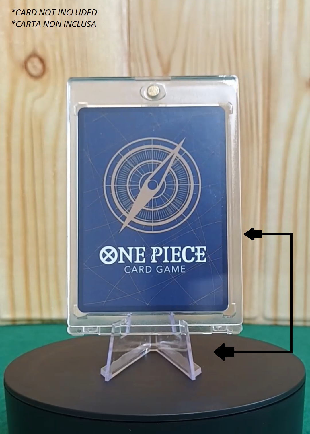 Magnetic card case One-Touch 35PT + mini acrylic stand
