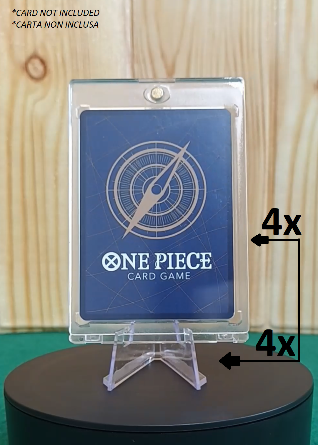 Magnetic card case One-Touch 35PT + mini acrylic stand