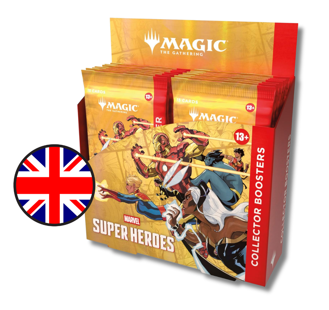 Magic The Gathering - Marvel Super Heroes - Collector booster Box (12 pcs) ENG MTG