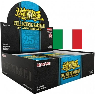 Yu-Gi-Oh! - Collezione Rarità 25º Anniversario 2 (25th Anniversary Rarity Collection 2) Box 24pcs - ITA\ENG
