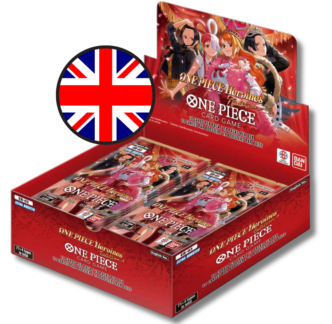 One Piece Card Game - EB-03 Extra Booster Heroines Edition - Display booster box ENG - EB03