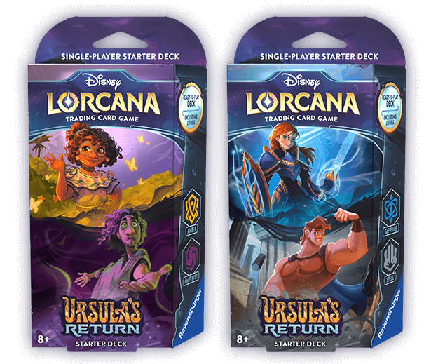 Lorcana - Ursula's Return -2x starter decks (1 of each type) ENG