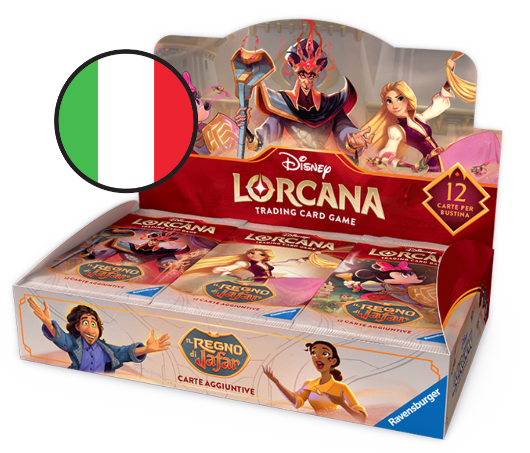 Lorcana: Reign of Jafar\Il Regno di Jafar - Booster Box (24 pcs) - ENG\ITA *PREORDER*