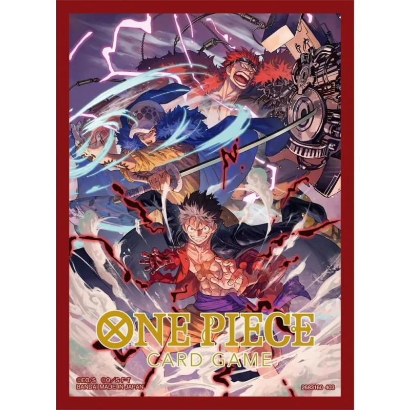 One Piece Card Game - Official Sleeves 4 - Three Captains