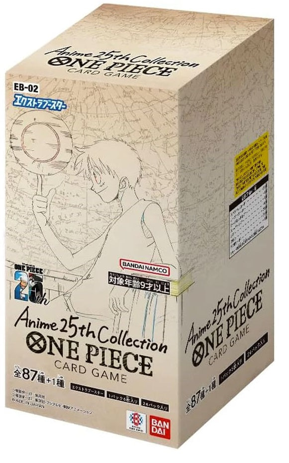 One Piece Card Game - EB02 Anime 25th Collection Booster Box 24 pcs JAP EB-02