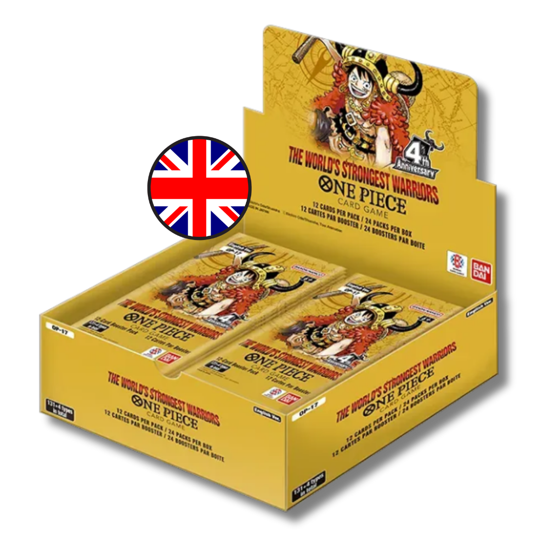 One Piece Card Game - OP17 World's Strongest Warriors - 4th Anniversary - Display booster box OP-17 | ENG