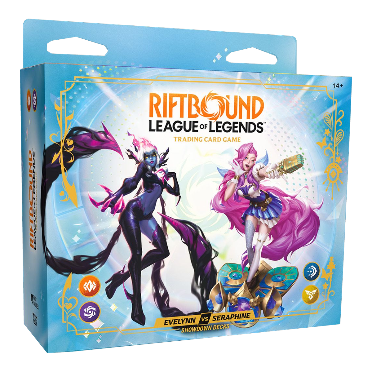 Riftbound: League of Legends - Radiance - Showdown Decks Evelynn vs Seraphine | ENG