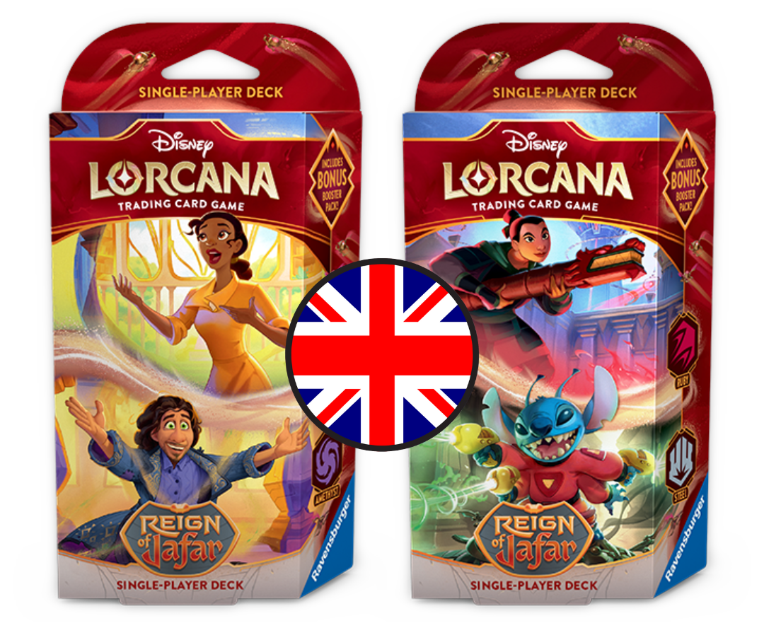 Lorcana: Reign of Jafar\Il Regno di Jafar - Bundle Single Player decks - ENG\ITA *PREORDER*
