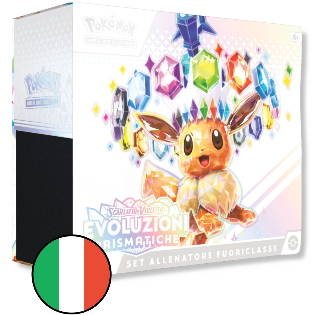 Pokémon: Evoluzioni Prismatiche - Set Allenatore Fuoriclasse - Scarlatto e Violetto 8.5 ITA *PREORDER*