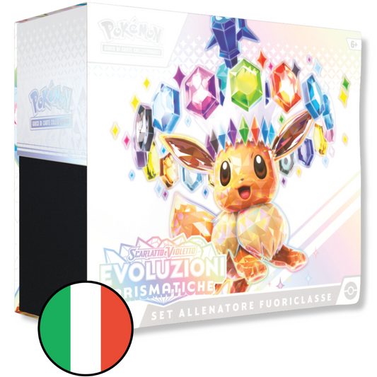 Pokémon: Evoluzioni Prismatiche - Set Allenatore Fuoriclasse - Scarlatto e Violetto 8.5 ITA *PREORDER*