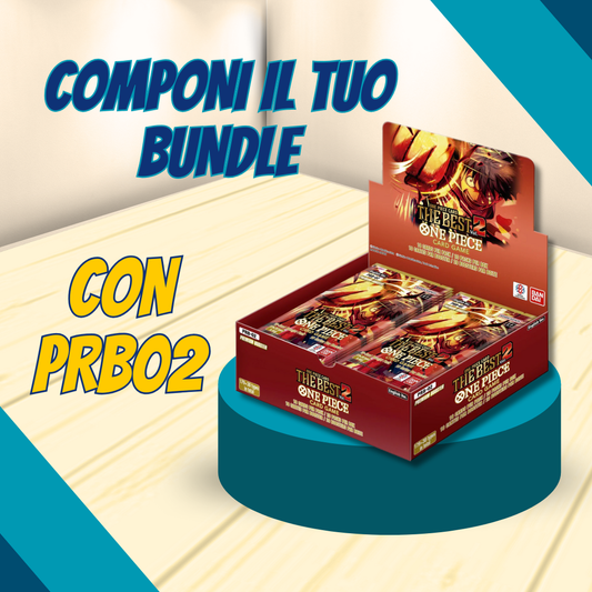 One Piece Card Game - PRB-02 The Best vol.2 Display booster box BUNDLE with PRB02