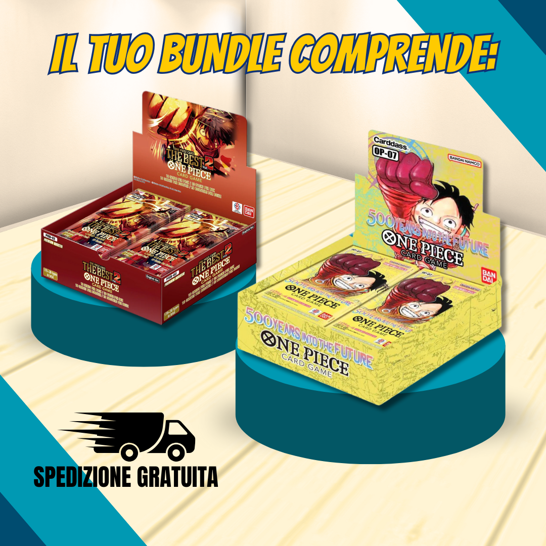 One Piece Card Game - PRB-02 The Best vol.2 Display booster box BUNDLE with PRB02
