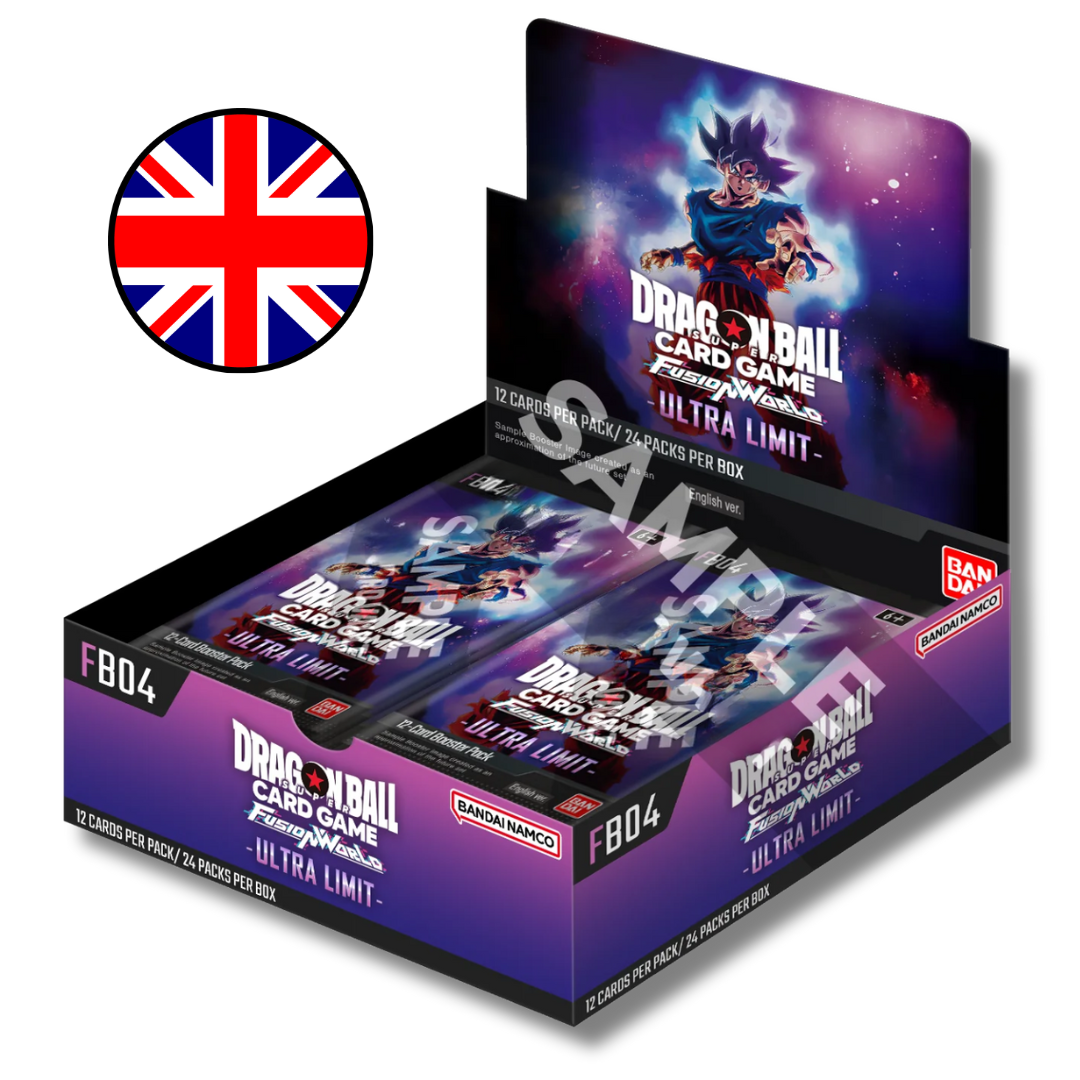 Dragon Ball Super Card Game Fusion World Display Booster Box - FB-04 Ultra Limit FB04 ENG PREORDER