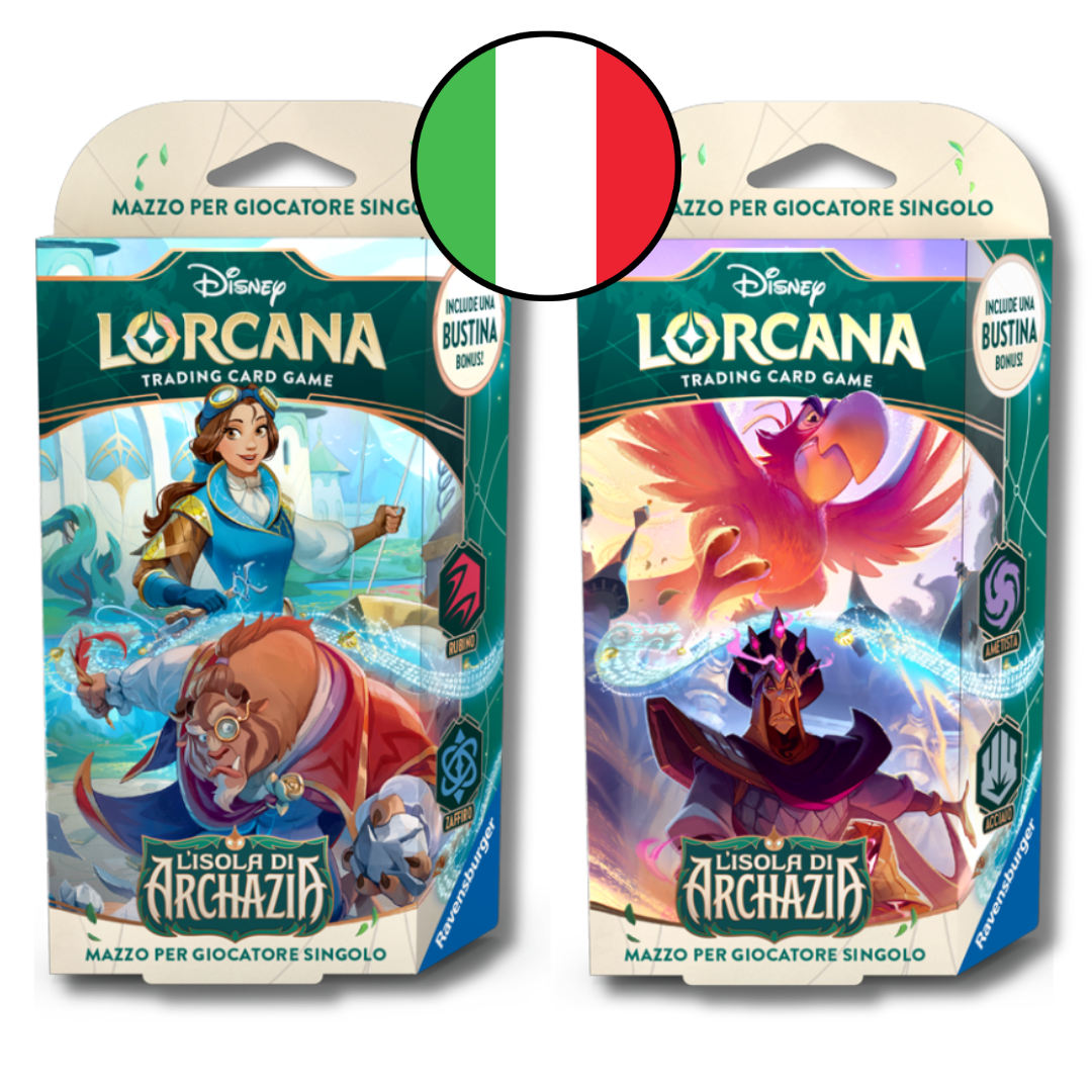 Lorcana: Archazia's Island - Bundle Single Player decks - ENG\ITA