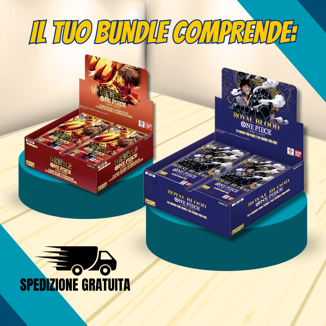 One Piece Card Game - PRB-02 The Best vol.2 Display booster box BUNDLE with PRB02