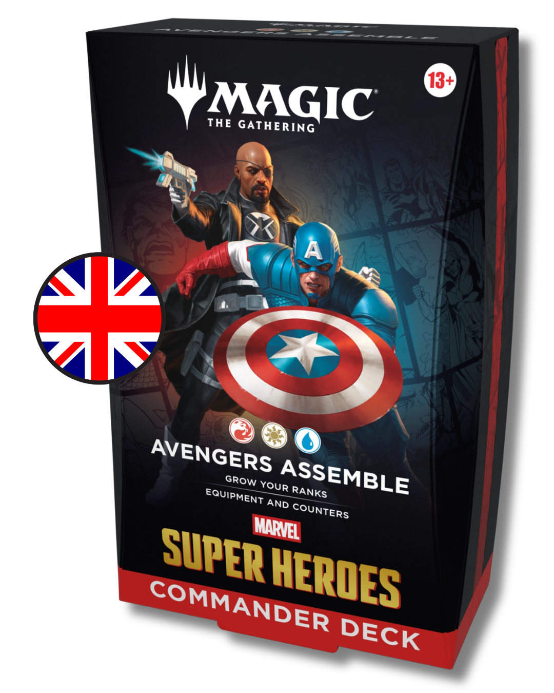 Magic The Gathering - Marvel Super Heroes - Commander Deck set (4 Decks) ENG MTG