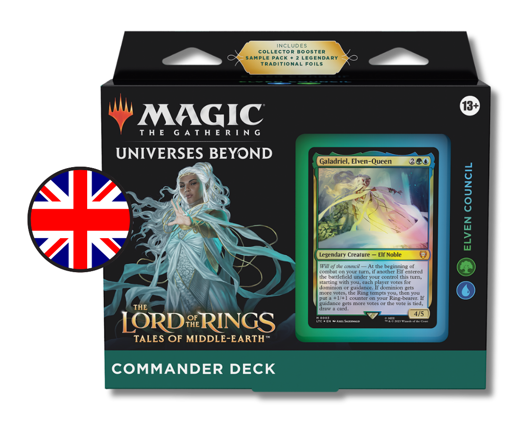 Magic The Gathering - The Lord of the Rings: Tales of Middle-earth - Commander Deck set (4 Decks) ENG MTG
