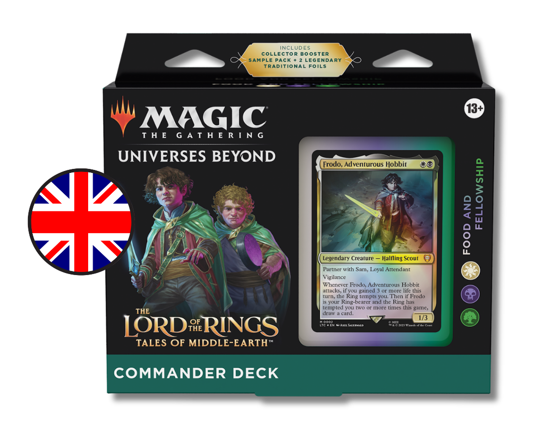 Magic The Gathering - The Lord of the Rings: Tales of Middle-earth - Commander Deck set (4 Decks) ENG MTG