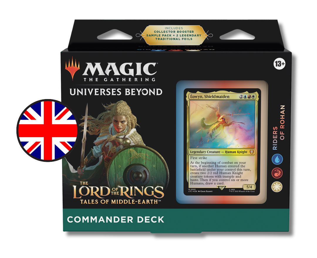 Magic The Gathering - The Lord of the Rings: Tales of Middle-earth - Commander Deck set (4 Decks) ENG MTG