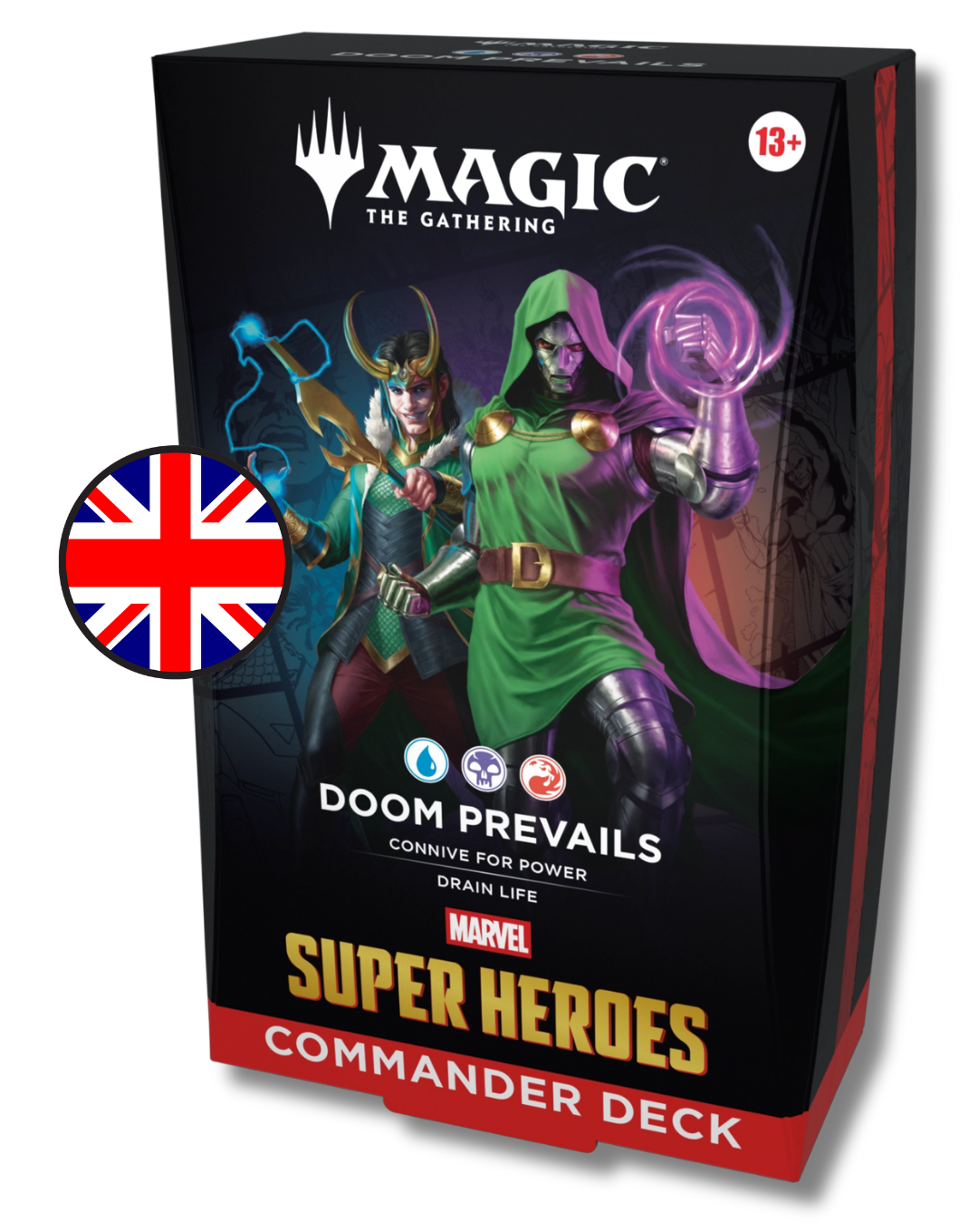 Magic The Gathering - Marvel Super Heroes - Commander Deck set (4 Decks) ENG MTG