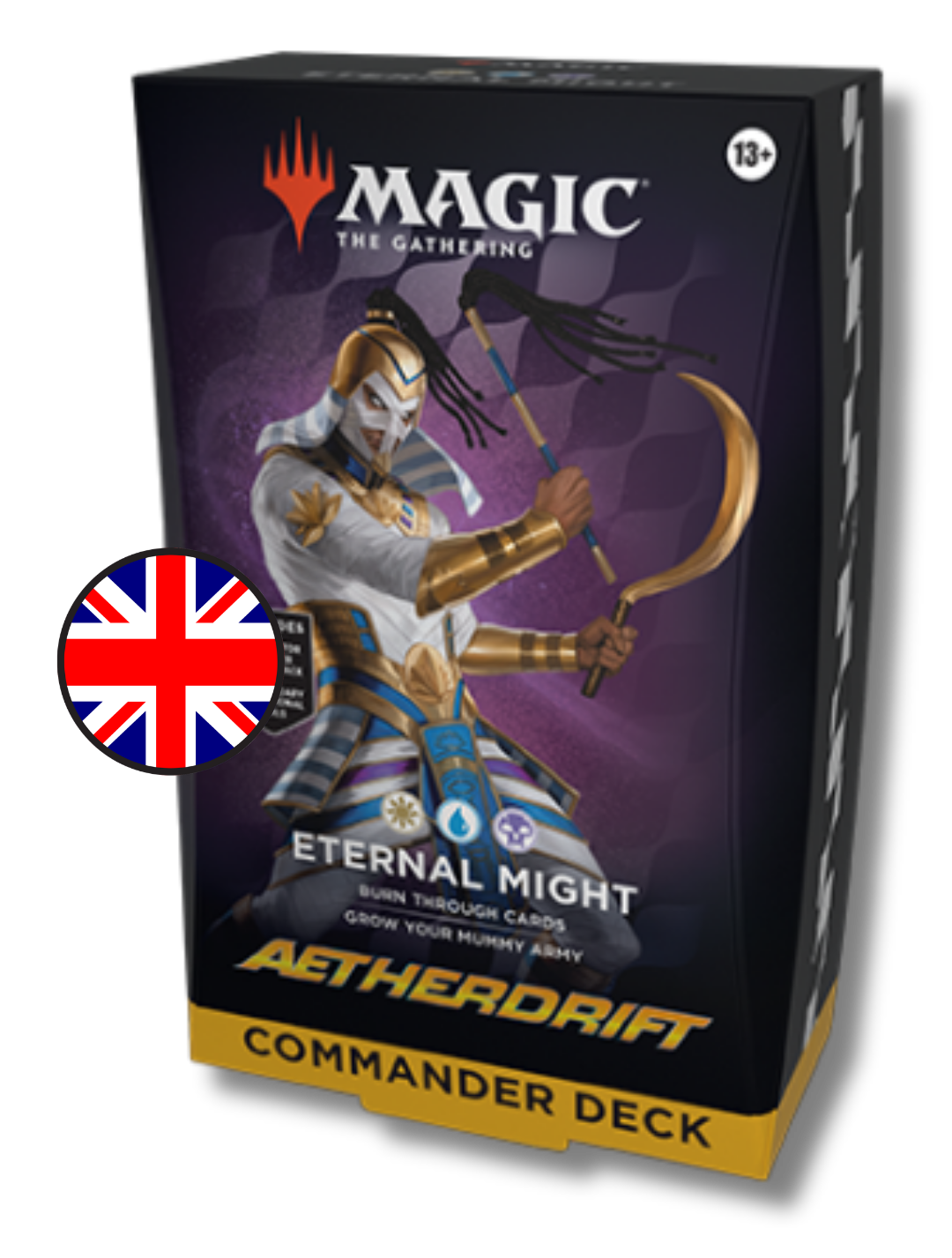 MTG - Aetherdrift - Commander Deck SET  - Eternal Might + Living Energy ENG