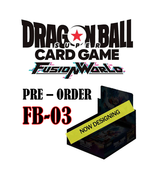Dragon Ball Super Card Game Fusion World 03 Box FB-03 ENG PREORDER