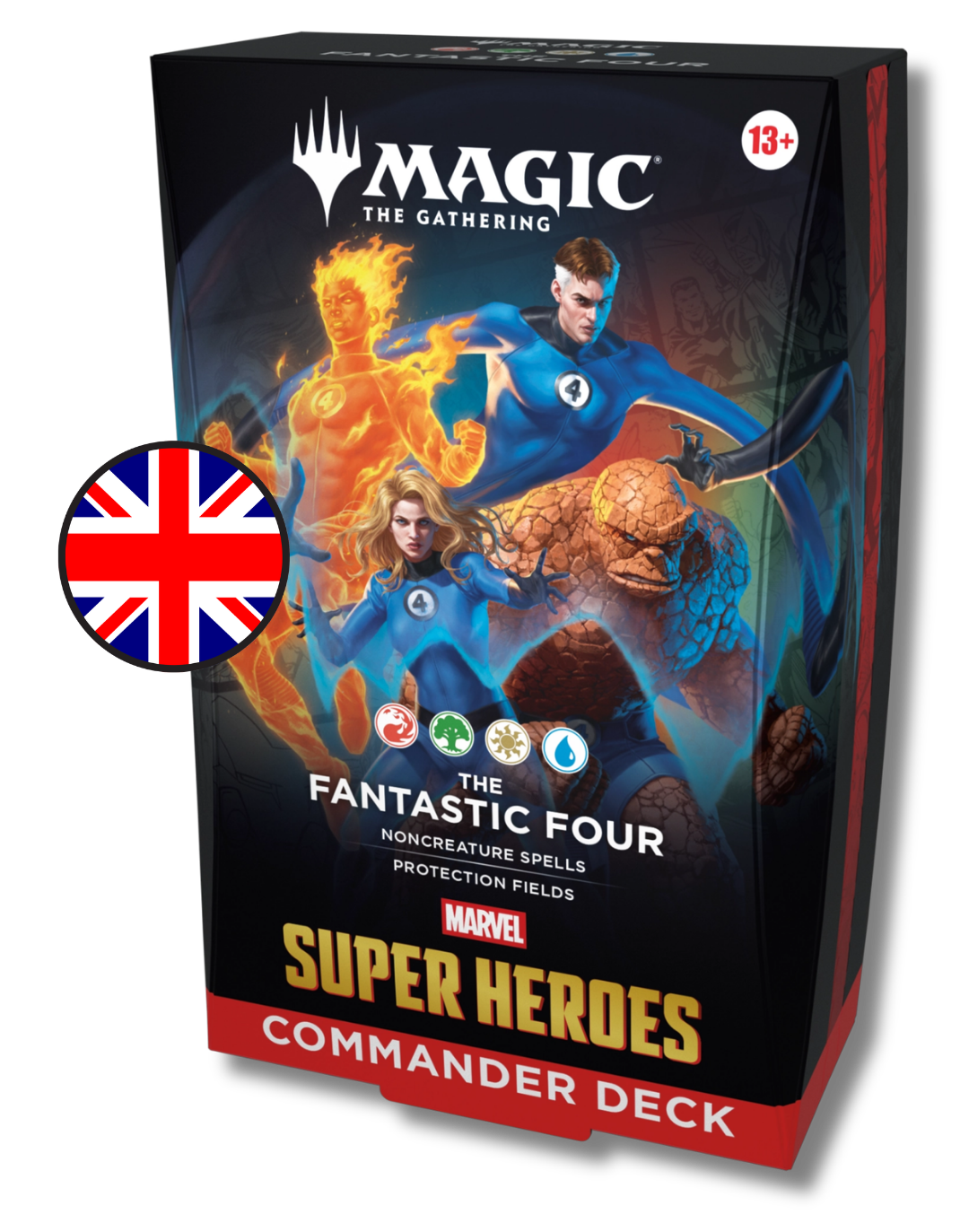 Magic The Gathering - Marvel Super Heroes - Commander Deck set (4 Decks) ENG MTG