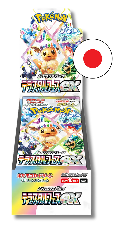 Pokémon: Terastal Festival ex - Display Booster Box with SHRINK JAP\KOR