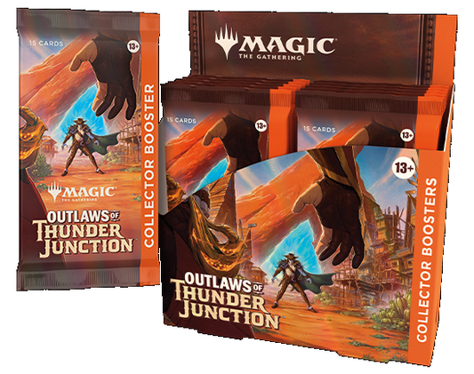 MTG - Outlaws of Thunder Junction - Collector Booster 12pcs ALL LANG