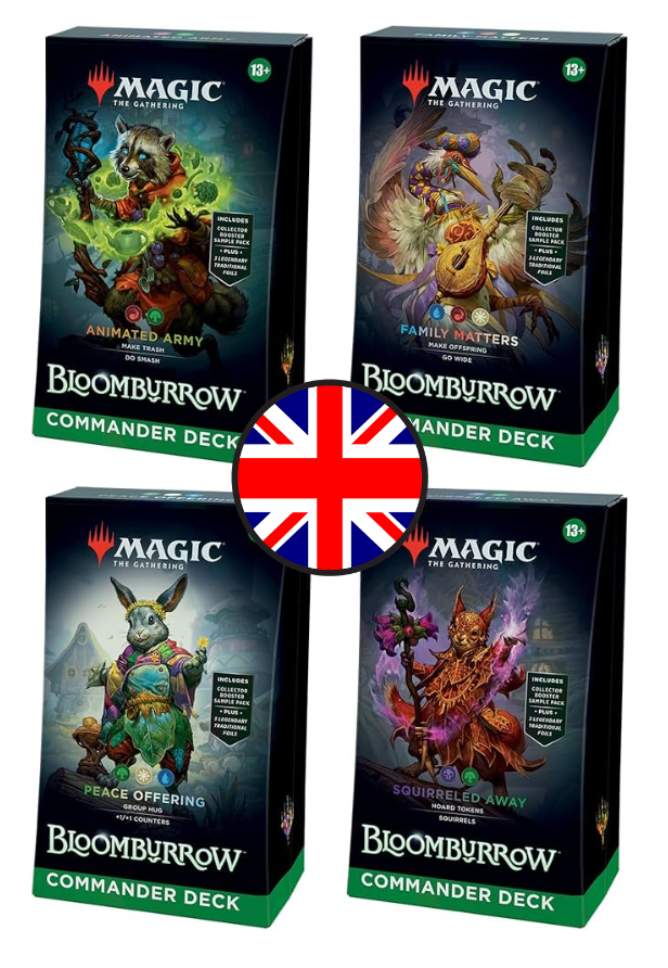 Magic The Gathering - Bloomburrow - Commander Deck set ENG MTG