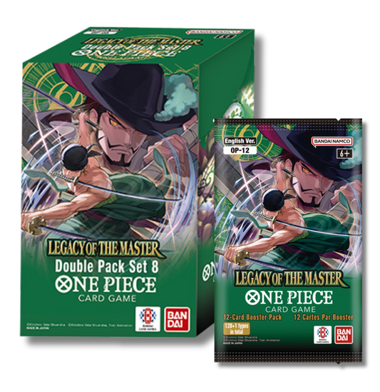 One Piece Card Game - Double Pack OP-12 - Legacy of the Master - DP08 ENG