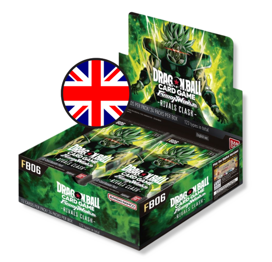 Dragon Ball Super Card Game Fusion World - Display Booster Box - FB-06 - Rivals Clash ENG PREORDER FB06
