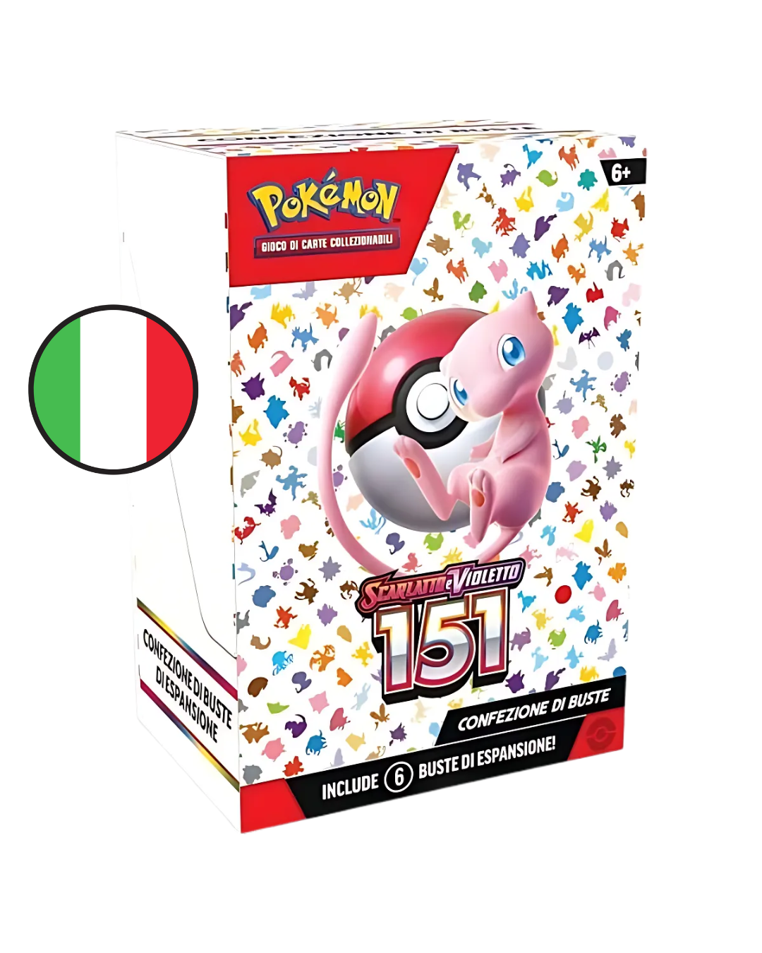 Pokémon: Scarlatto e violetto 3.5 Pokemon 151 Bundle da 6 bustine