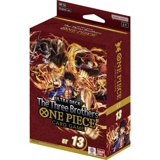 One Piece Card Game - ST-13 ULTRA Deck The Three Brothers ENG