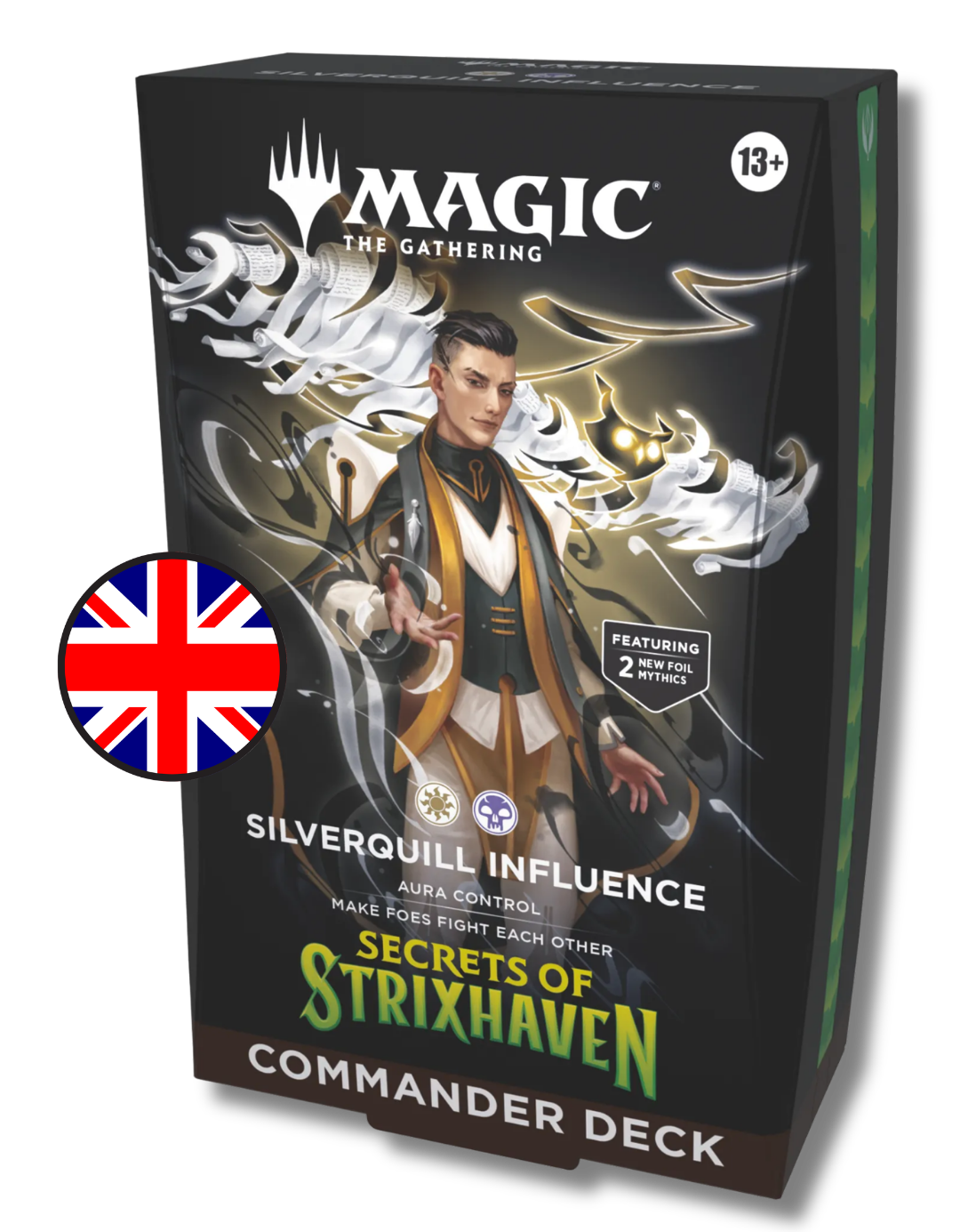 Magic The Gathering - Secrets of Strixhaven - Commander Deck Bundle ENG MTG